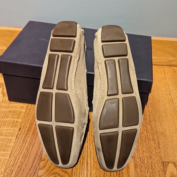 Prada - Suede Driving Loafers Size 38.5 - Picture 3 of 3